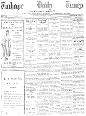 Issue page