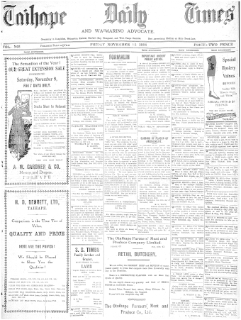Issue page