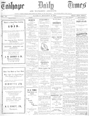 Issue page