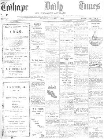Issue page