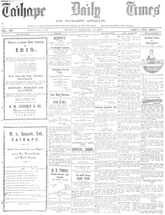 Issue page