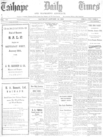 Issue page