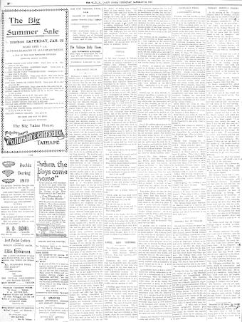 Issue page