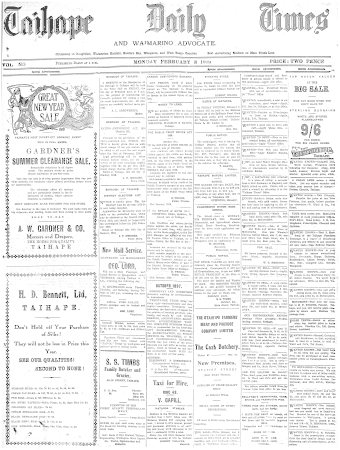 Issue page