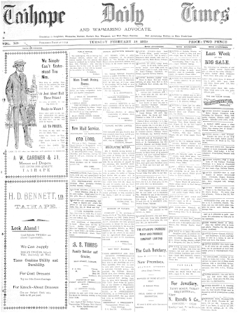 Issue page