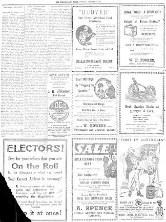 Issue page