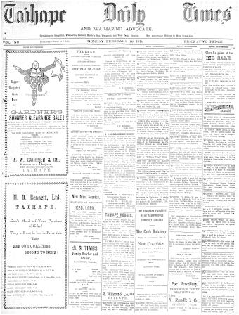 Issue page