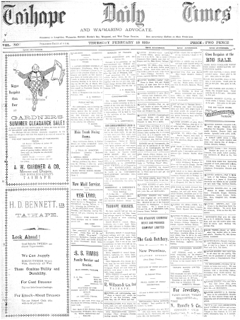Issue page
