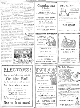 Issue page