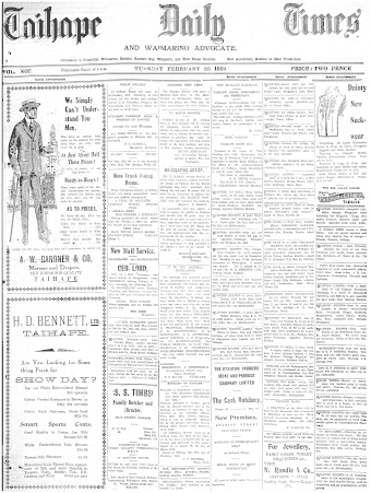 Issue page