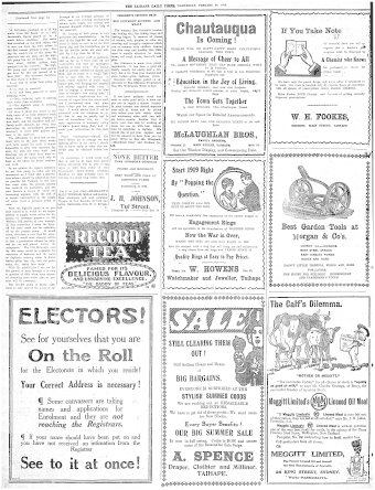 Issue page