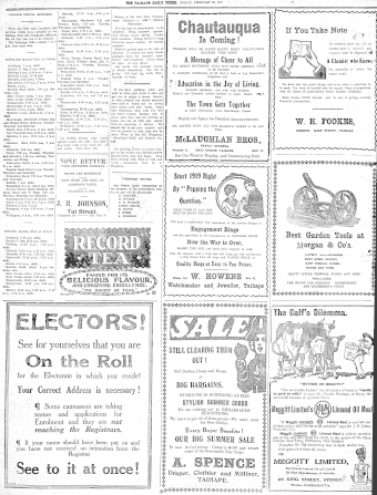Issue page