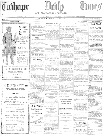 Issue page