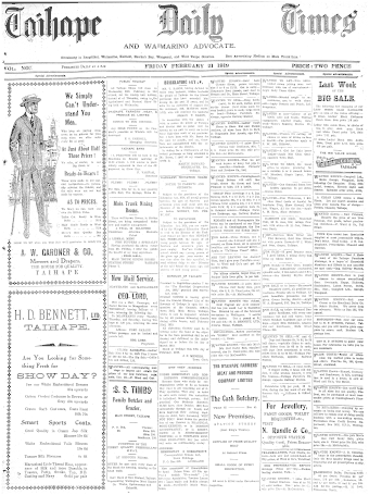 Issue page