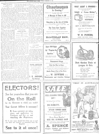Issue page