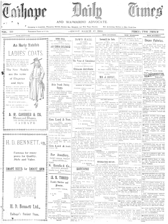 Issue page
