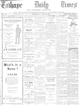Issue page