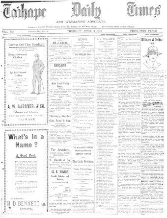 Issue page
