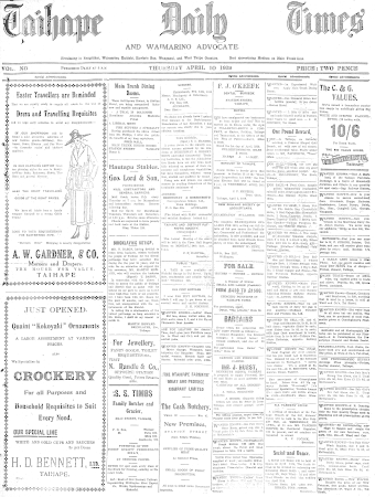 Issue page