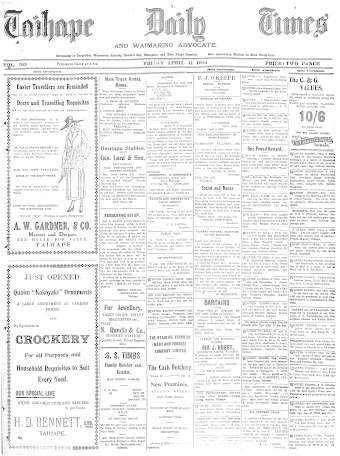 Issue page