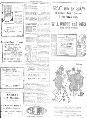 Issue page