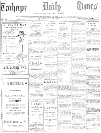 Issue page