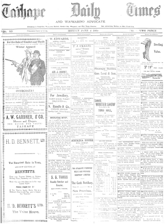 Issue page
