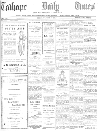 Issue page
