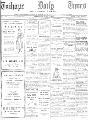 Issue page