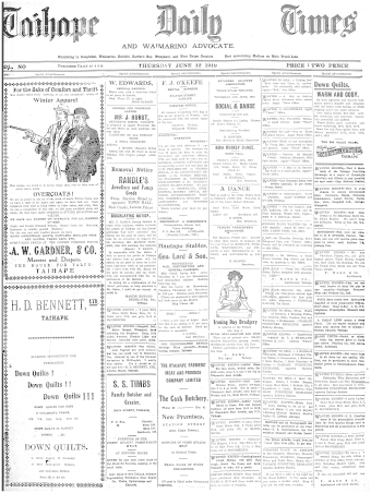Issue page