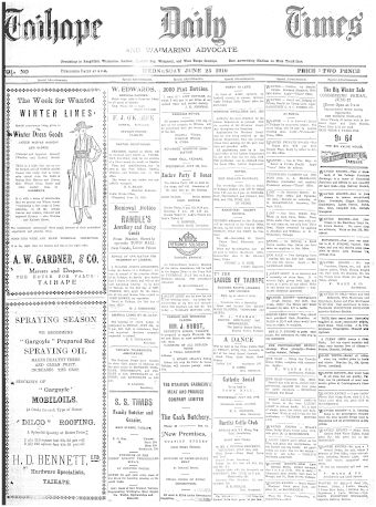 Issue page