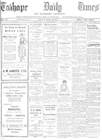 Issue page