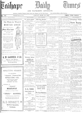 Issue page