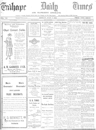 Issue page