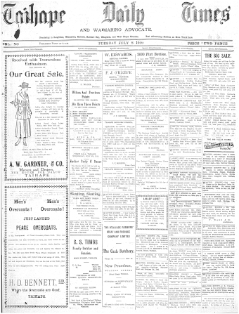 Issue page