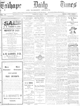 Issue page