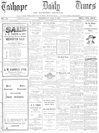 Issue page