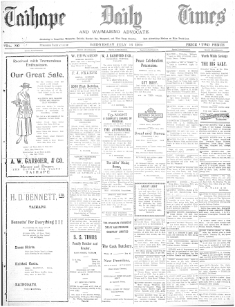 Issue page