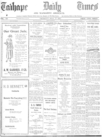 Issue page