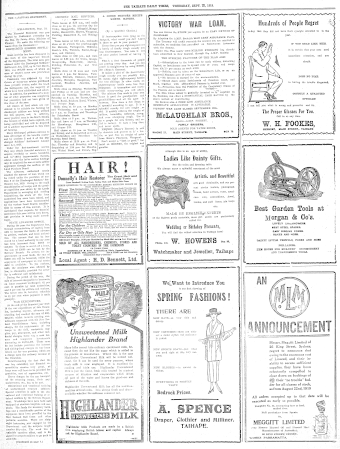 Issue page
