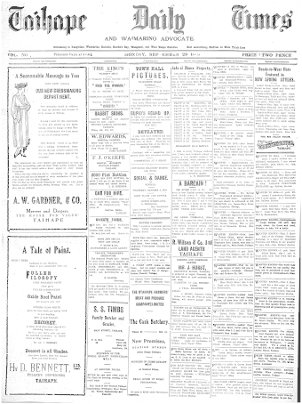 Issue page