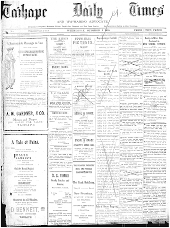 Issue page