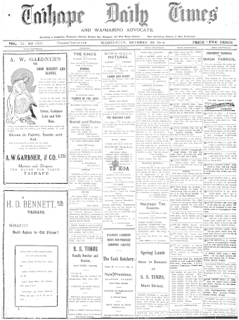 Issue page