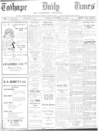 Issue page