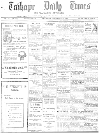 Issue page