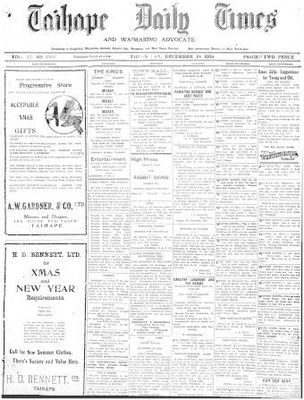 Issue page