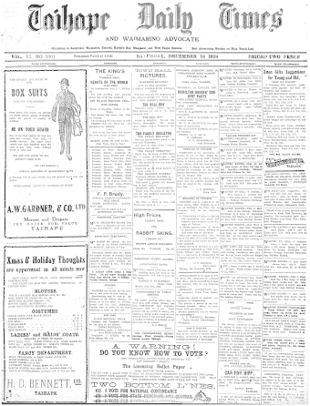Issue page