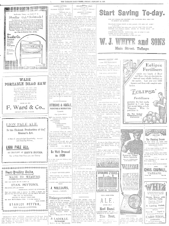 Issue page