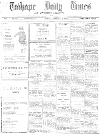 Issue page