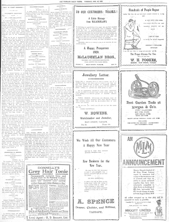 Issue page